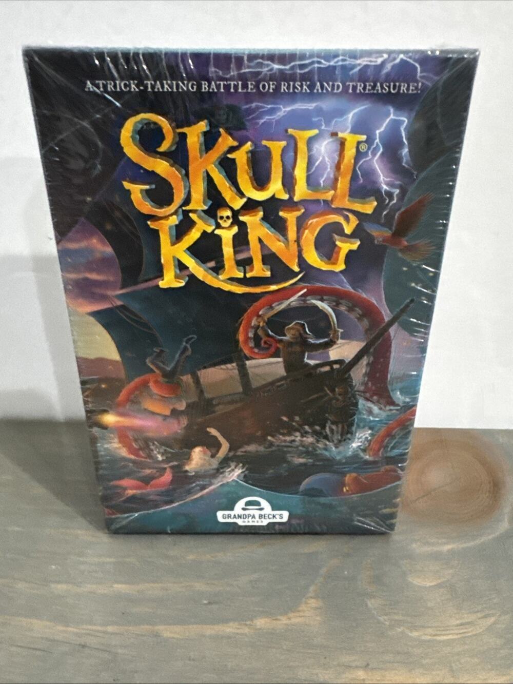Grandpa Beck's Games Skull King The Ultimate Pirate Trick Game Cards New/Sealed